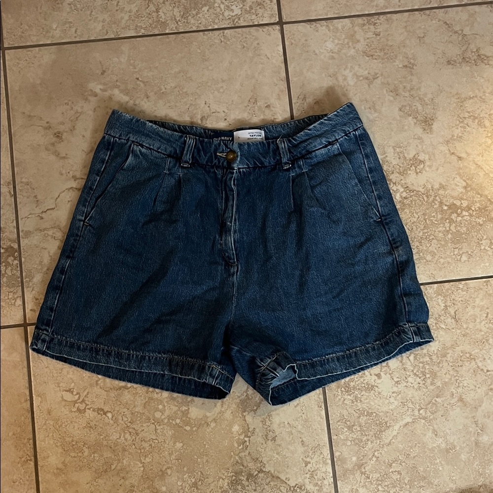 Old Navy Deep Indigo Jean Shorts
